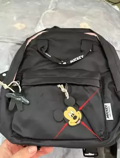 Disney mochila conjunta para crianças, pequena mochila, mickey, luxo, jardim de infância, presente na internet