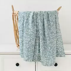 Portátil de bambu algodão Swaddle cobertor define para recém-nascidos, berço cobertor, macio, leopardo impressão, viagens, bebês na internet