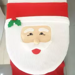 Cute Christmas Toilet Seat Covers, criativo Papai Noel Banheiro Mat, Xmas Suprimentos para Home Decor, Presente de Ano Novo, 2024 na internet