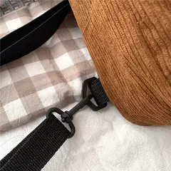 Mini mochila feminina, mochila escolar de veludo simples pequena, grande capacidade, mochila feminina durável, monocromática, casual, viajando, moda - comprar online