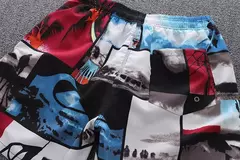Calça de praia casual masculina, materiais de alta qualidade, material fino, calça quente, várias opções disponíveis - comprar online