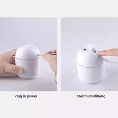 250ML USB Mini Umidificador de Ar Aroma Difusor Óleo Essencial Para Casa Carro Ultrasonic Mudo Névoa Criador Difusor com Lâmpada Cor LED na internet