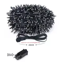 Imagem do Impermeável LED Christmas Lights, Fairy Garland String Light, Jardim ao ar livre, Casa, Decoração de Festa de Ano Novo, Feriado, 50m, 100m, 24V