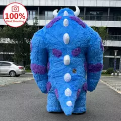 Panda Inflatable Clothing Carnival Event Performance Cartoon Marsha Bear Mascot Costume Birthday Party Role Playing Gorilla - loja online