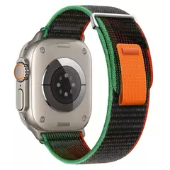 Pulseira de Nylon para Apple Watch, Pulseira Respirável, Ultra 2, 49mm, Série 9, 8, 7, 45mm, 41mm, Esportes para iWatch 6, 5, 4, 3, SE, 44 milímetros, 40 milímetros, 42 milímetros - loja online