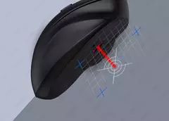 Imagem do Dual Mode Mouse de Computador Sem Fio, 1600 DPI, Recarregável, Ergonômico, Bluetooth, Laptop, Notebook, iPad, Tablet, Mac, Chromebook