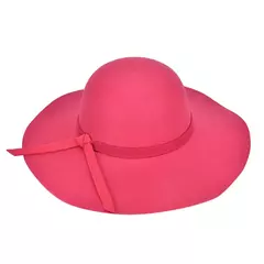 Chapéu Fedoras de abas largas feminino, guarda-sol versátil, apropriado para vestido, básico, elegante, cor sólida, moda feminina na internet
