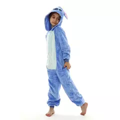 Children Stitch Pijama de flanela, Unicórnio Kigurumi Onesies, Blanket Sleepers, Kigurumi, Crianças, Meninos, Meninas, Bebê, Inverno - loja online
