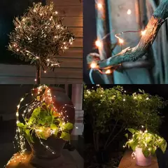 Lâmpada solar LED, luzes solares ao ar livre, guirlanda, luz de fada impermeável, decoração de Natal, festa de casamento, decoração de ano novo - loja online