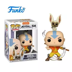 Funko anime avatar brinquedo figuras de ação personagens favoritos das crianças ang com momo bonito boneca modelos presentes de aniversário requintados - comprar online