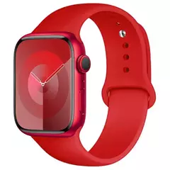 Pulseira de Silicone para Apple Watch, Pulseira Esportiva, iWatch Series 8, 7, 6 - comprar online