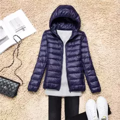 Casacos com capuz para mulheres, jaqueta puffer para mulheres, 15 cores, plus size, 5XL, 6XL, 7XL, novo, primavera, outono, 2022 - loja online