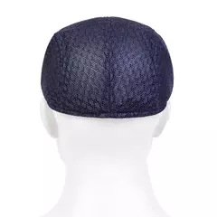 Bonés de jornaleiro de malha respirável masculino, chapéus de pintores britânicos, boné liso, boinas hip hop, primavera e verão