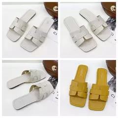 Sandálias femininas de praia ao ar livre, chinelos femininos, slides de design de marca, sapatos de luxo, verão, tendência, tamanho grande, 43, 2024 - comprar online