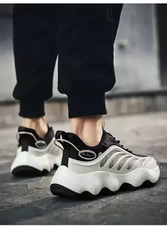 Sapato Masculino Tênis Masculinos, Casuais, de Luxo, Confortáveis, Tênis de Treinamento, Respiráveis, Estilo Mocassim, de Corrida