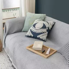 Estilo nórdico capa completa sofá cobertor universal ajuste com tudo incluído capa de sofá pano slipcover para decoração de casa - comprar online