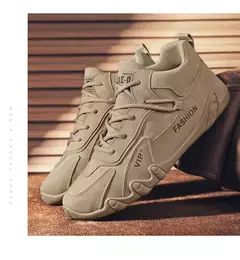 Esportes ao ar livre dos homens caminhadas sapatos quatro temporada novo anti deslizamento conforto sapatos de trabalho moda juventude casual sapatos na moda tênis masculinos - comprar online