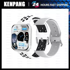 Verdadeiro AMOLED Smartwatch para homens e mulheres, 2,05 "tela HD, série 8, mostrador personalizado, 500 + carregamento sem fio, Apple Watch, IW9, IW8 - comprar online