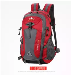 Mochila de viagem impermeável de nylon para homens, mochila de viagem casual ao ar livre, senhoras caminhadas camping montanhismo, sacos esportivos para jovens, novo - loja online
