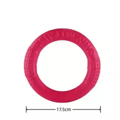 Anel de brinquedo para cães, indestrutível, mastigação, ferramentas de treinamento flutuantes, buscar para cães pequenos, médios e grandes, jogando, captura de voo na internet