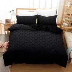 3D Stone Bedding Sets, Duvet Cover Set com fronha, Twin, Full, Queen, King Roupa de cama, Roupa de cama - Wolf Magazine