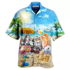 Camisas havaianas 3d impresso praia baile de formatura manga curta cubana beachwear y2k roupas casuais estilo vintage - comprar online