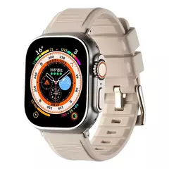 Pulseira de Silicone Suave para Relógio Apple, Ultra Band, Pulseira Desportiva em Borracha, Série iWatch 8, 7, 6, 5, 4, SE, 49mm, 45mm, 44mm, 42mm - comprar online
