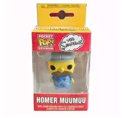 Funko pop bolso pop chaveiro os simpsons homer muumuu figura de vinil coleção modelo brinquedos para crianças presente aniversário chaveiros - comprar online