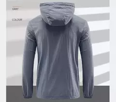 Verão Ao Ar Livre Quick Dry Sun-Protective Thin Jacket Homens Caminhadas Pesca Ciclismo Com Capuz Ginásio Esporte Blusão Ultra Light Coats - Wolf Magazine