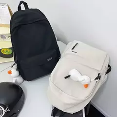 Mochila de nylon impermeável para adolescentes, mochila escolar para meninos e meninas, mochila de viagem, grande capacidade, moda criativa, estudantes - Wolf Magazine