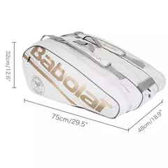 Babolat-Wimbledon Raquetes de Tênis para Homens e Mulheres, Mochila Desportiva, Compartimento Independente de Sapato, Possui Até 6, Original - Wolf Magazine