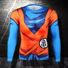 Camisas de Compressão de Secagem Rápida para Homens, Anime Goku Camisetas, Manga Curta, Vegeta Cosplay Costume Tops, Dragon Ball Z