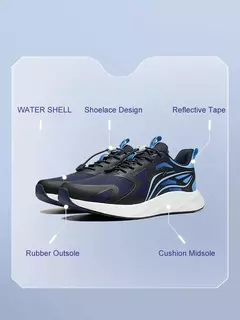 Li-ning-tênis com almofada para crianças, tênis confortáveis com suporte estável, para meninos e meninas, ykft076 - Wolf Magazine