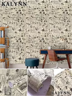 Papel de parede de madeira para decoração de bancada, papel de parede removív - Wolf Magazine
