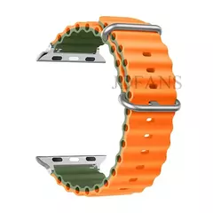 Ocean Strap para Apple Watch, faixa de 49mm, 44mm, 45mm, 41mm, 40mm, 38mm, 44mm, 1:1, iWatch Series 9, 8, 7 SE, original