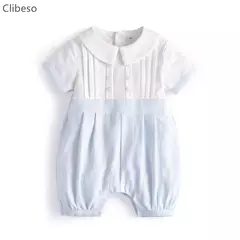 Macacão Bebé Recém-nascido, Macacão Infantil, Roupa de Batismo Infantil, Macacão 1 ° Aniversário, Verão Espanhol na internet