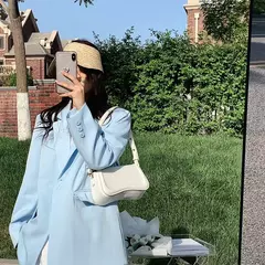 Bolsa de ombro portátil para mulheres, axila, sacolas de designer, bolsas e bolsas de luxo, bolsa axilas fashion - loja online