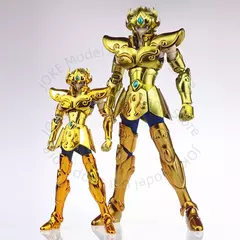 Em Stcok JM.MST Saint Seiya Mito Pano Leo/Leão Aiolia Gemini Saga Kanon Plus 3.0/Coroa Ouro Cavaleiros do Zodíaco Figura de ação - Wolf Magazine
