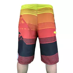 Imagem do Calções de natação masculinos na moda de bain homme bermuda água praia shorts calças de secagem rápida havaiano praia férias wear