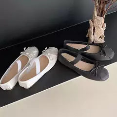 Sapatilhas com nó borboleta para mulheres, sapatos Mary Jane, sandálias casuais femininas, calçado feminino, fora, slides de moda, Lolita, Novo, 2022, 2024 na internet