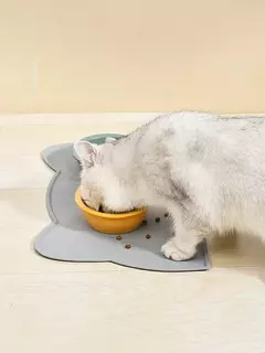 1pc placemats para animais de estimação são impermeáveis e antiderrapantes para evitar derramamentos de alimentos e água e fáceis de limpar para cães e gatos - comprar online