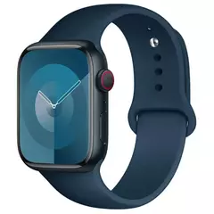 Imagem do Pulseira de Silicone para Apple Watch, Pulseira Esportiva, iWatch Series 8, 7, 6