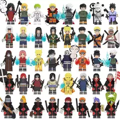 Naruto jogo de animação brinquedos periféricos boneca pequena Naruto Sasuke Sakura Kakashi Itacih Obito