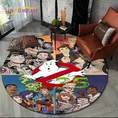 Cartoon G-Ghostbusters filme tapete de área redonda, tapete tapete círculo par na internet