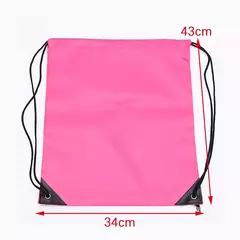 Impermeável Foldable Gym Bag, Bundle Pocket, Mochila de Fitness, Cordão, Loja de Bolso, Caminhadas, Acampamento, Natação, Homens, Mulheres Sacos Esportivos