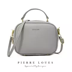 PU Leather Square Strap Satchel, Bolsa simples de cor sólida, bolsa de ombro, Commuter Shopping Collection Bag
