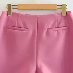 Imagem do TRAF-Saias curtas femininas de zíper lateral de cintura alta, estilo pareo vintage, moda feminina