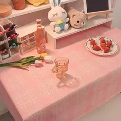 Imagem do Coreano Xadrez Toalha De Mesa, Tecido Jacquard, Toalha De Mesa, Mat Background, Decoração De Casa, Mesa Moderna Nórdica, Sala De estar, Ins