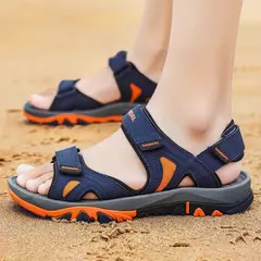 Sandálias de verão para homens, sapatos de praia casuais, sapatos leves ao ar livre, tamanho 39-46, nova marca