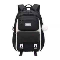 School Bag Set Inclui Study Bag e Pencil Case, Mochila de grande capacidade, Charme impermeável dos desenhos animados, Mochila de viagem ao ar livre, 3 pcs - loja online